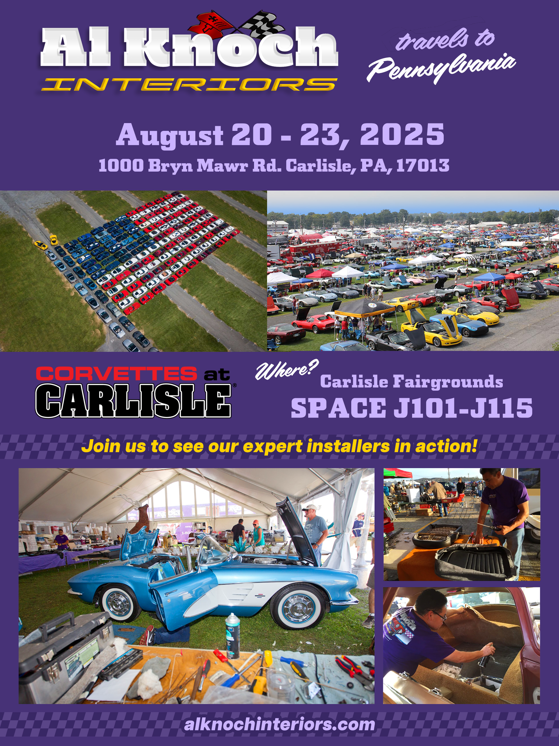 Corvettes at Carlisle 2025