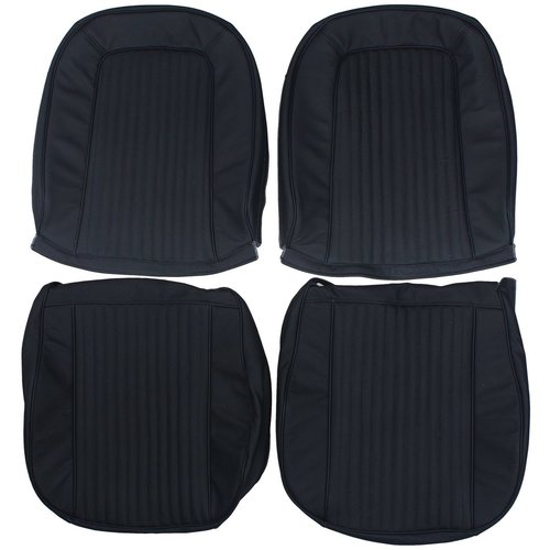 1964 Chevrolet Corvette Leather Seat Covers w/ Install Kit