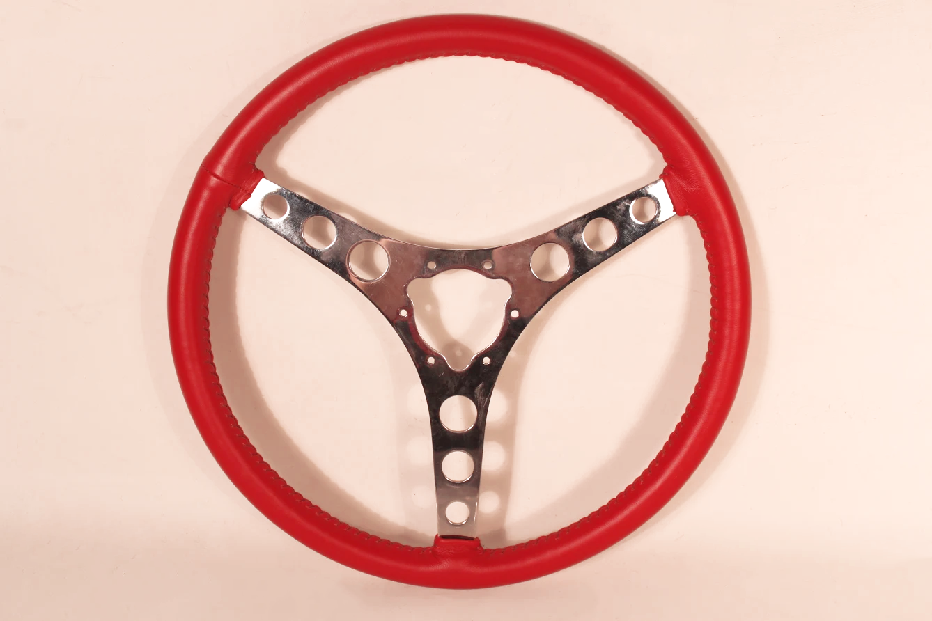 Chevrolet Corvette Leather Steering Wheel (15 Inch)