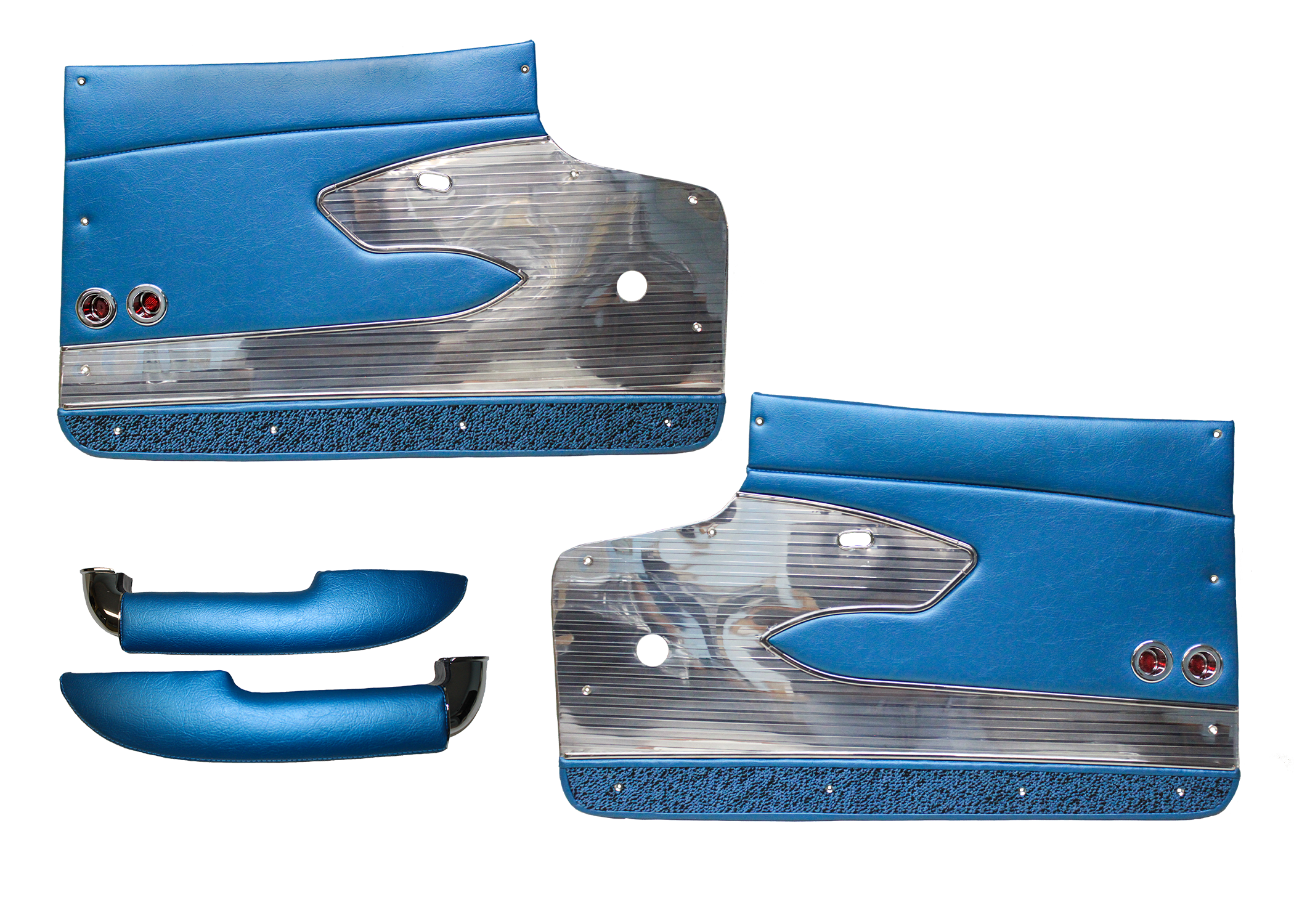 1961 Chevrolet Corvette Deluxe Door Panels with Armrests (TEMPORARILY OUT OF STOCK)
