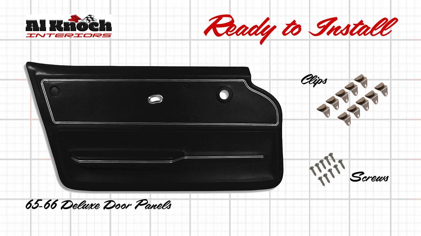 1965-1966 Chevrolet Corvette Deluxe Door Panels