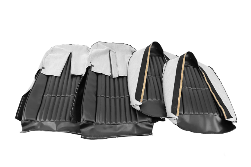 1976 CHEVROLET CORVETTE VINYL SEAT COVERS WITH INSTALL KIT pr