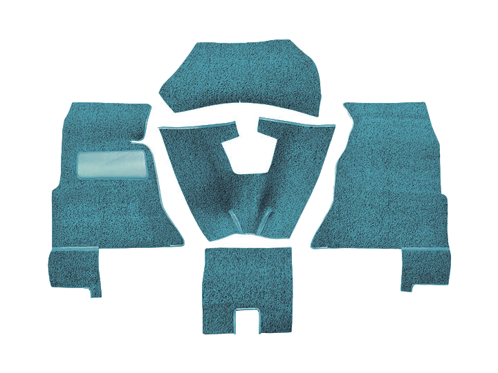 1961-1962 Chevrolet Corvette Tuxedo Carpet Set