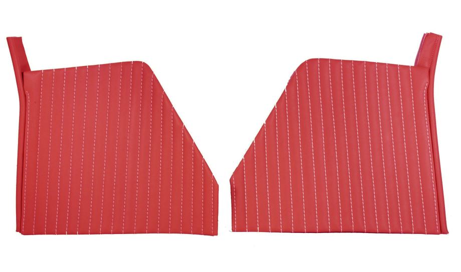 1953-1955 Chevrolet Corvette Kick Panels w/ Stitch