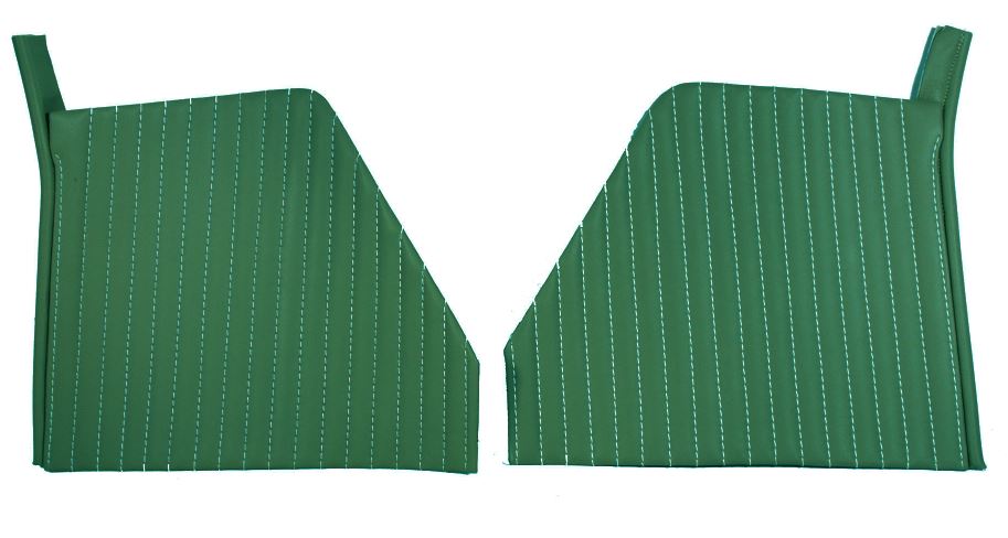 1953-1955 Chevrolet Corvette Kick Panels w/ Stitch