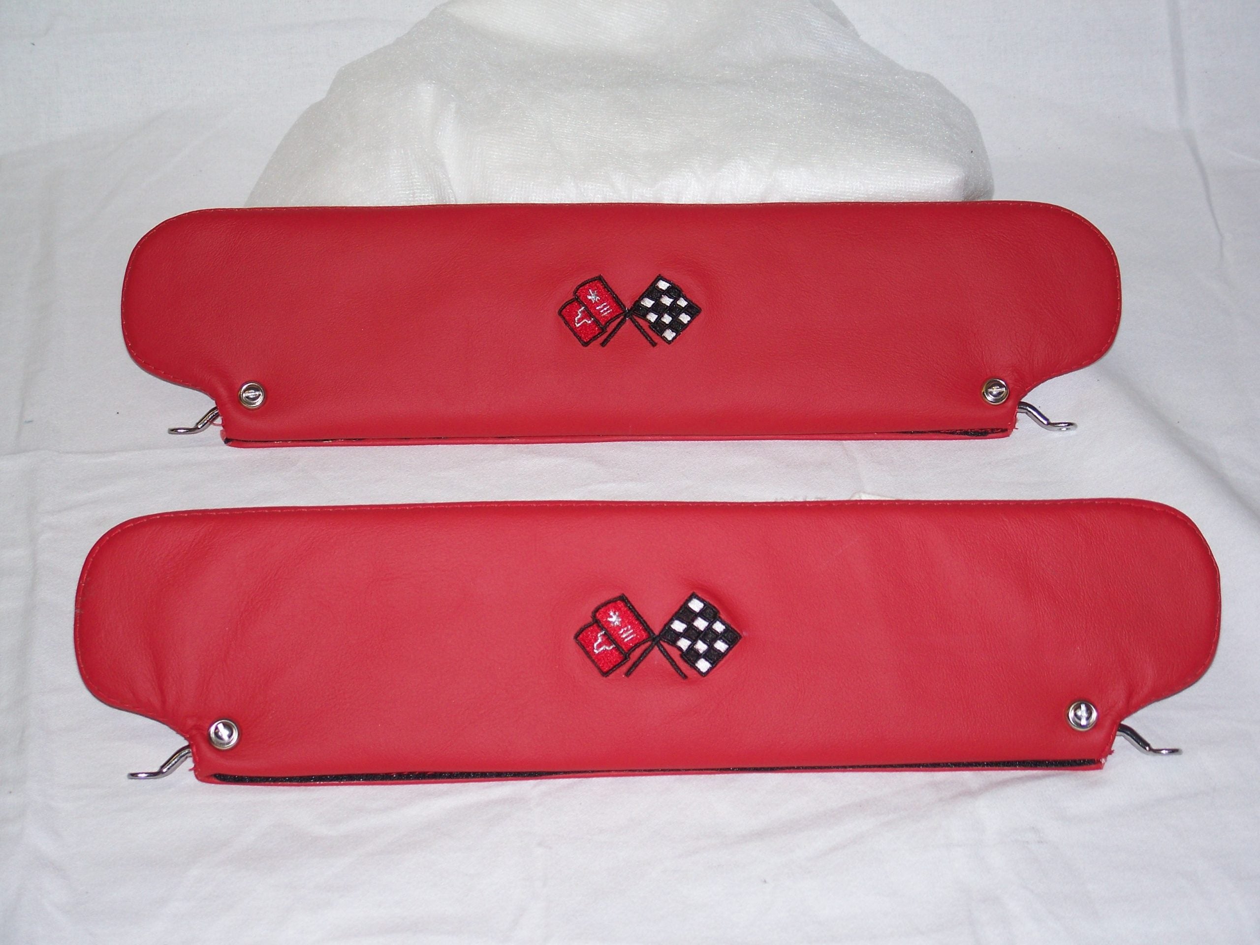 1959-1962 Chevrolet Corvette AOK Custom Visors w/ Hardware