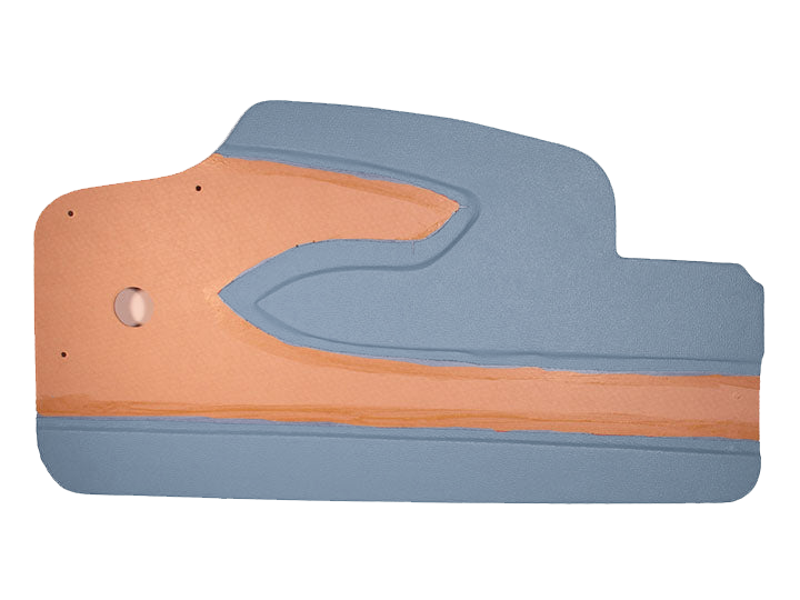 1958 Chevrolet Corvette Basic Door Panels