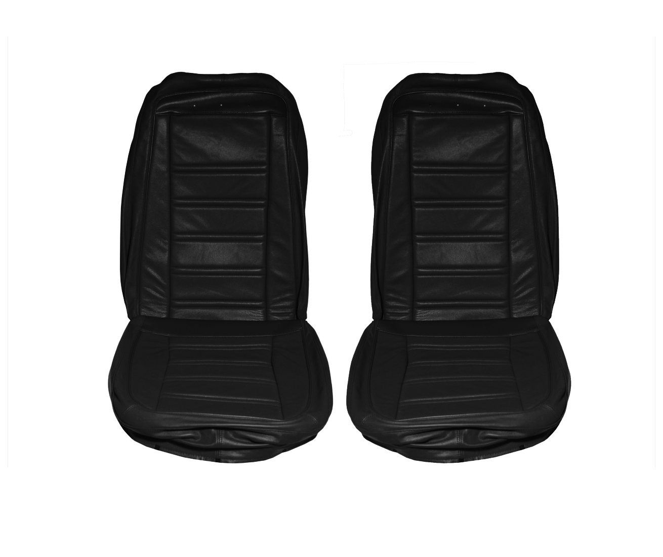 1975 CHEVROLET CORVETTE LEATHER SEAT COVERS with INSTALL KIT
