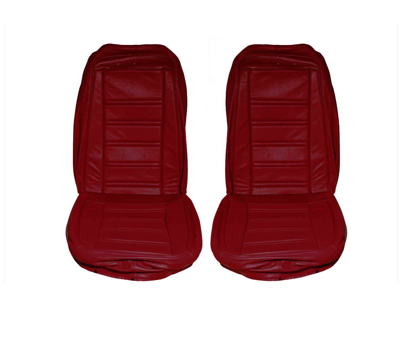 1975 CHEVROLET CORVETTE LEATHER SEAT COVERS with INSTALL KIT