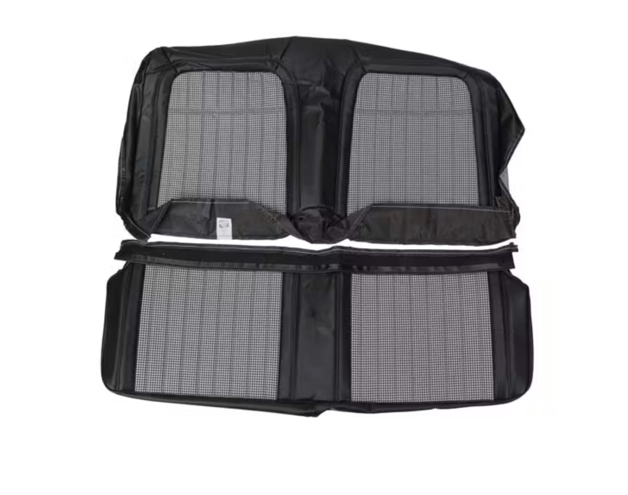 1968 Chevrolet Camaro Hardtop Deluxe Houndstooth Rear Seat Covers