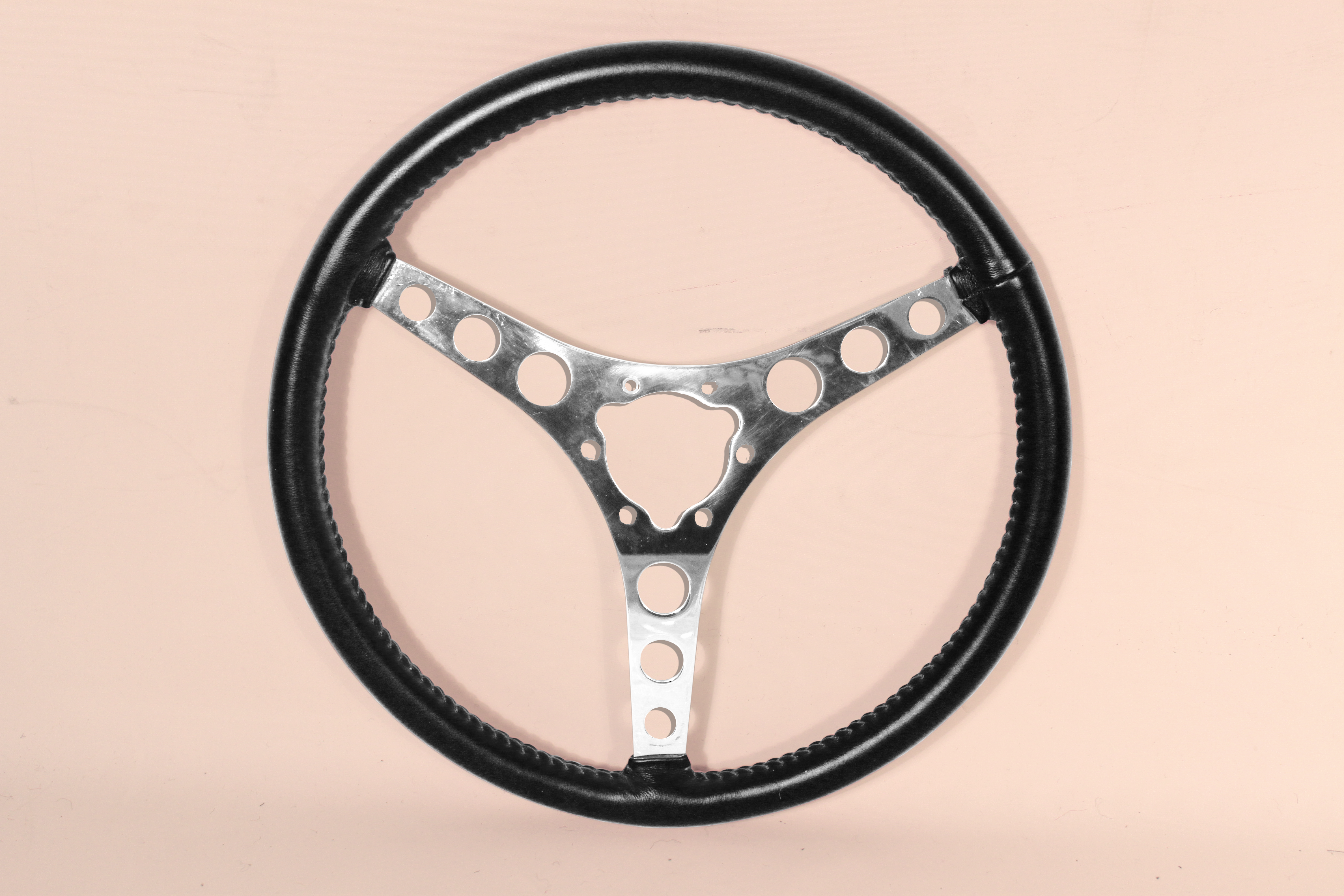 Chevrolet Corvette Leather Steering Wheel (15 Inch)