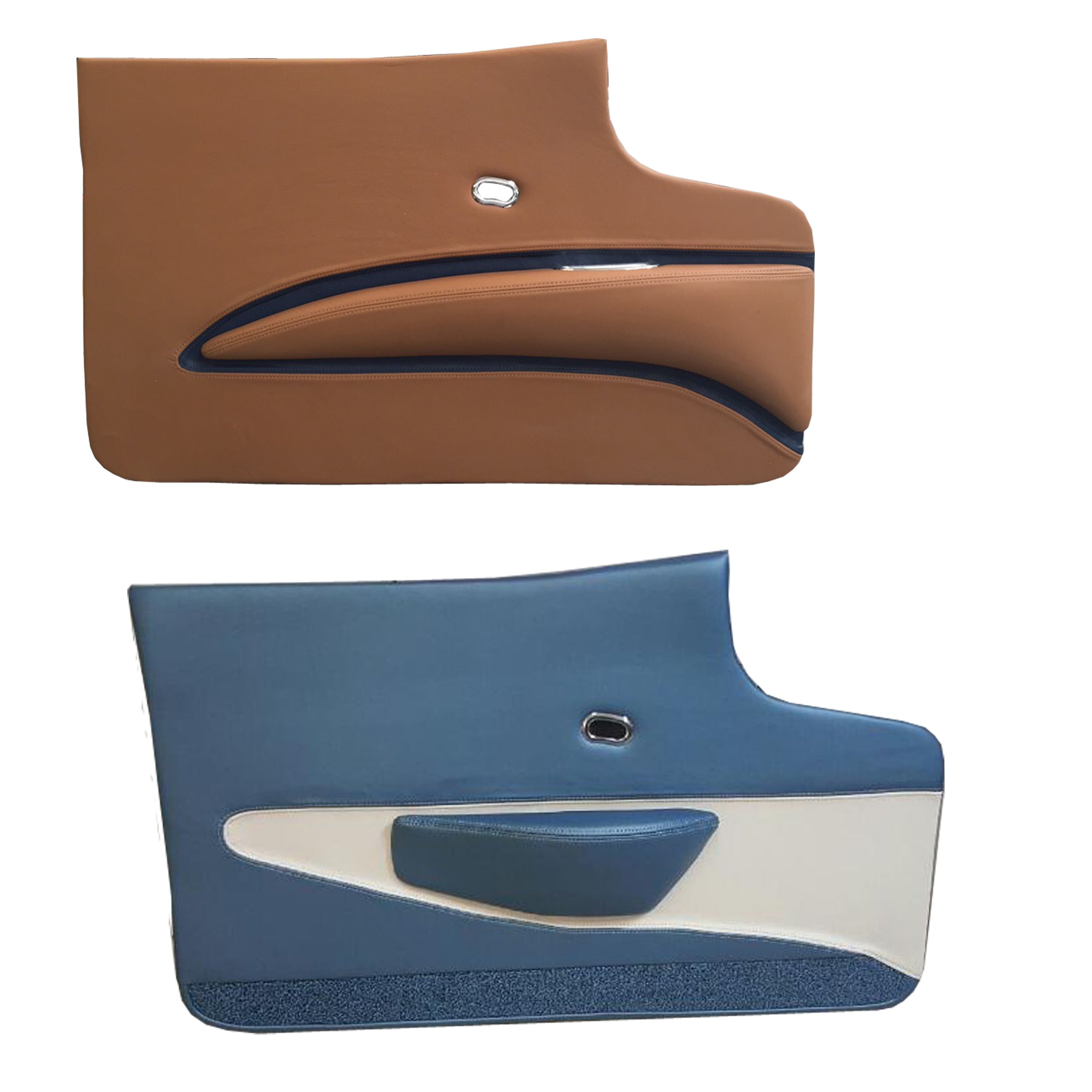 1956-1962 Chevrolet Corvette Custom Leather AOK Door Panels pr