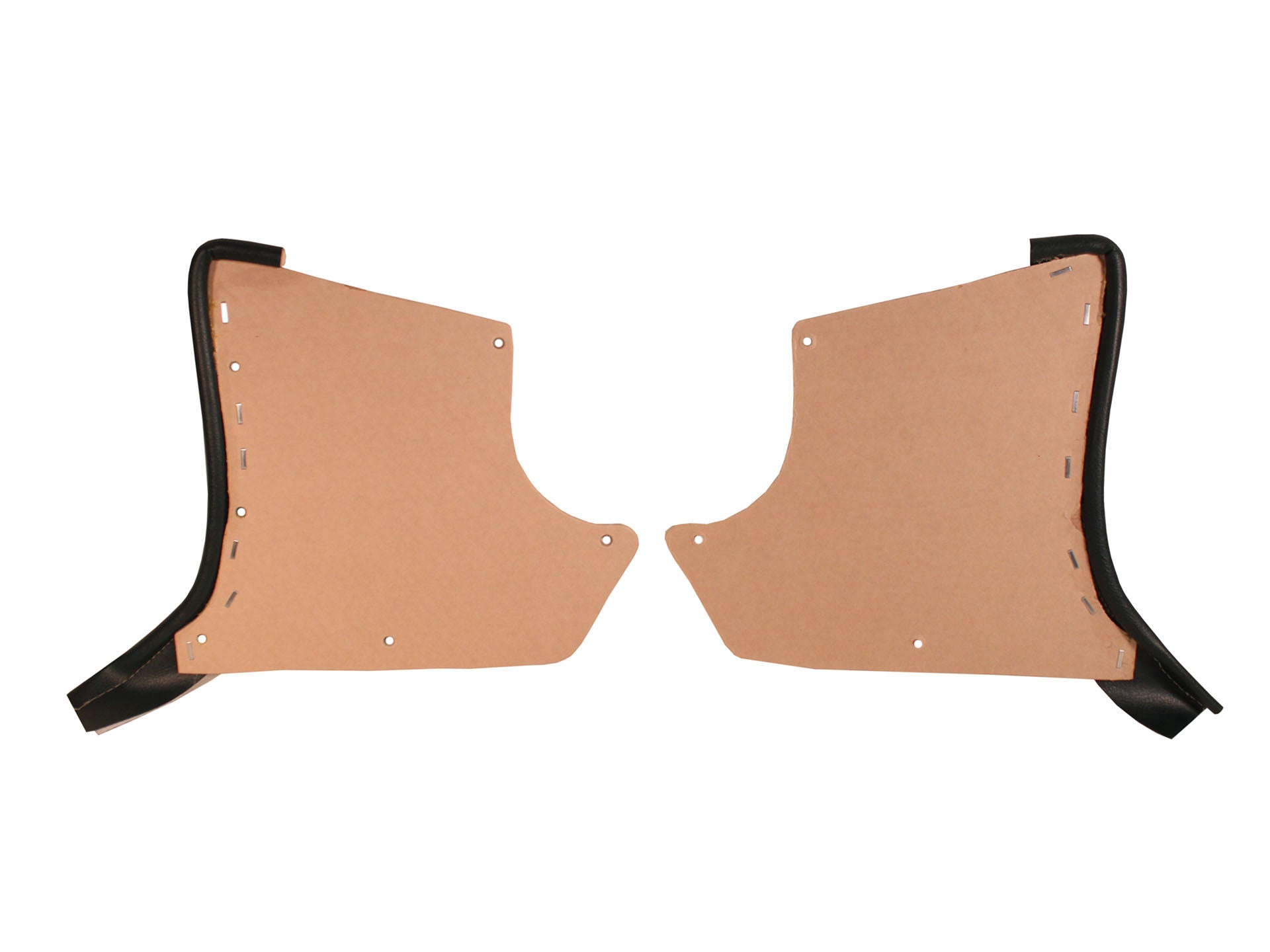 1963-1964 CHEVROLET CORVETTE KICK PANELS CARDBOARD WITH WINDLACE