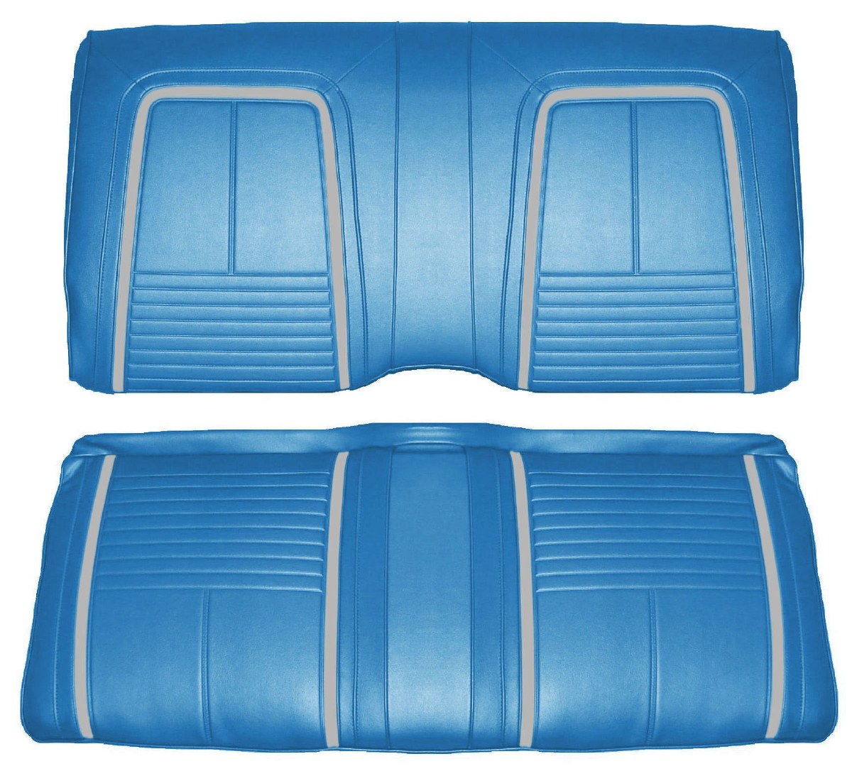 1967 CHEVROLET CAMARO-DELUXE SEAT COVERS(REAR)