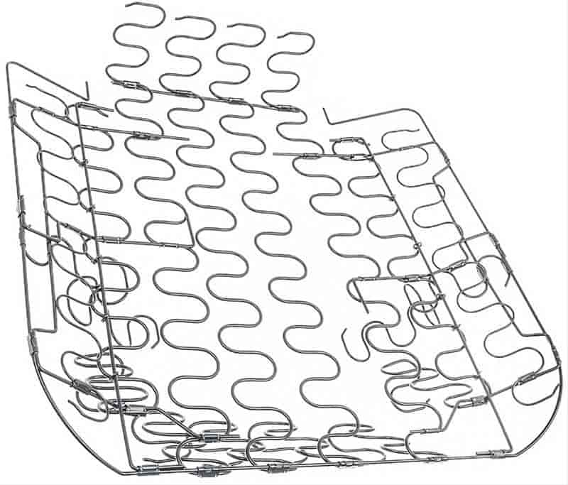 1964-1967 BENCH BOTTOM SPRING ASSEMBLY with SIDE SUPPORTS