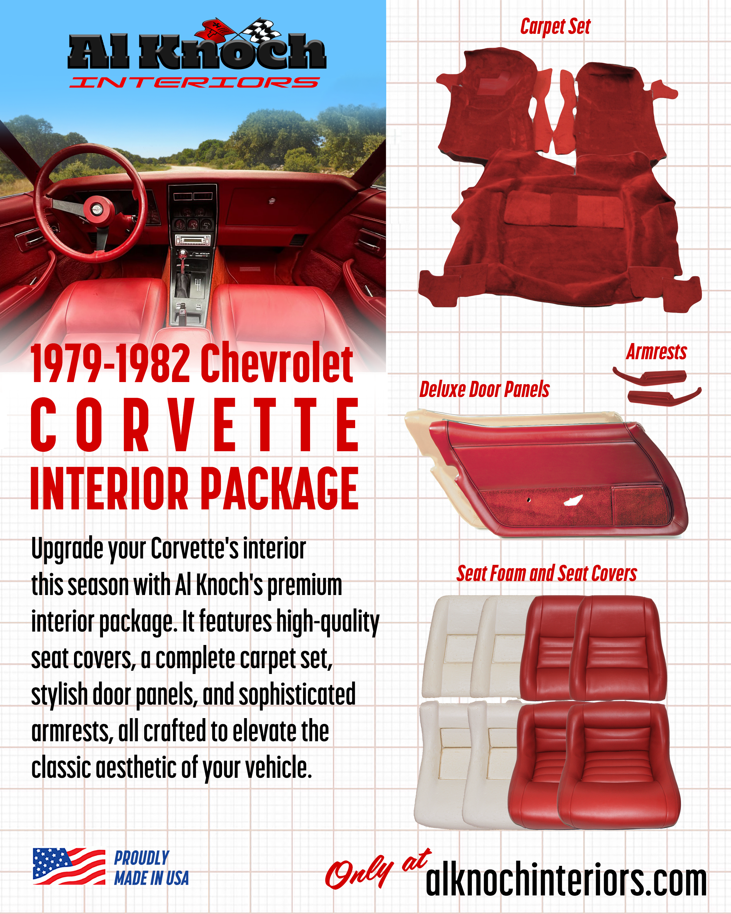 1979-1982 Chevrolet Corvette Interior Package