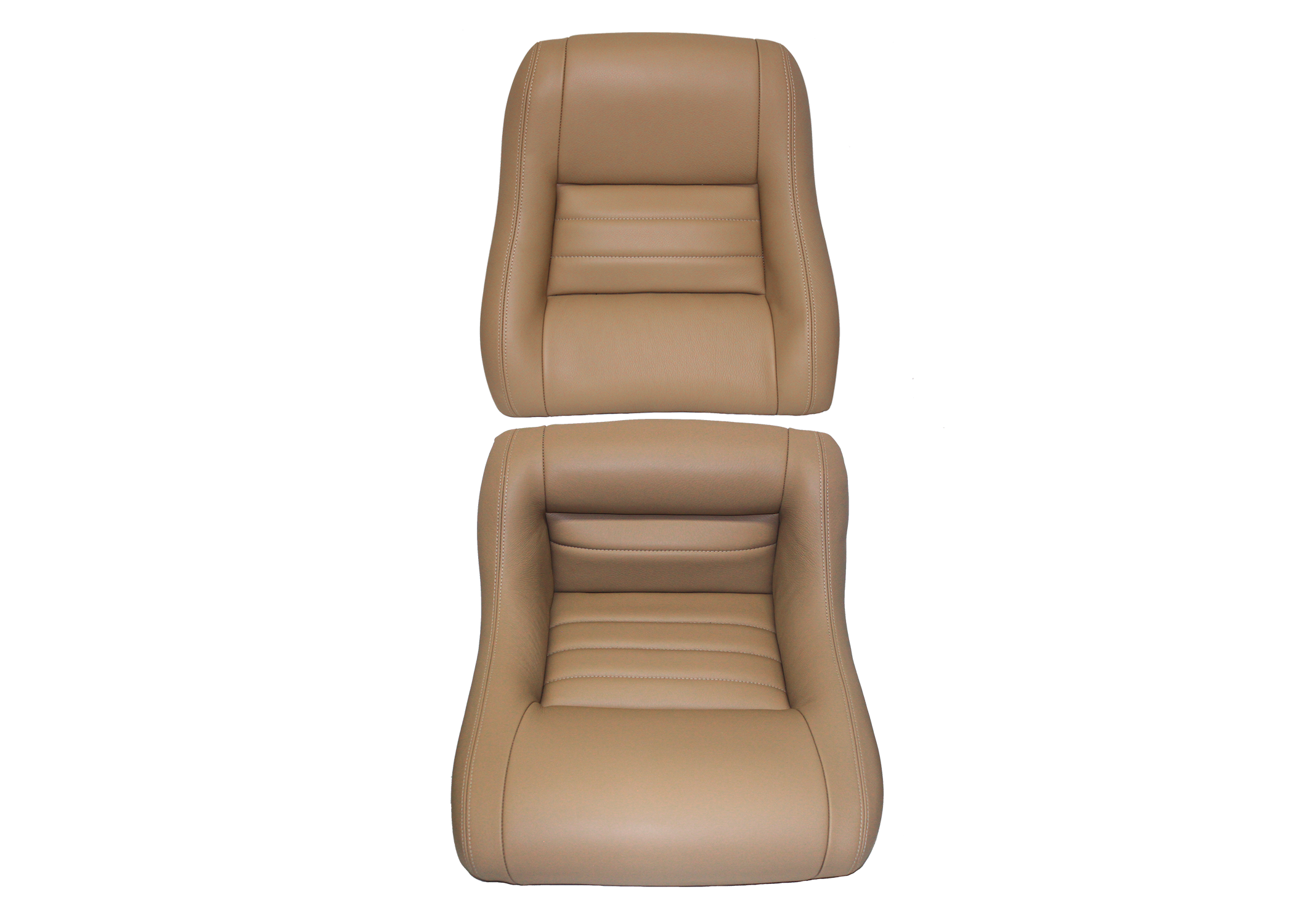 1979-1982 Chevrolet Corvette Leather Seat Covers on Foam