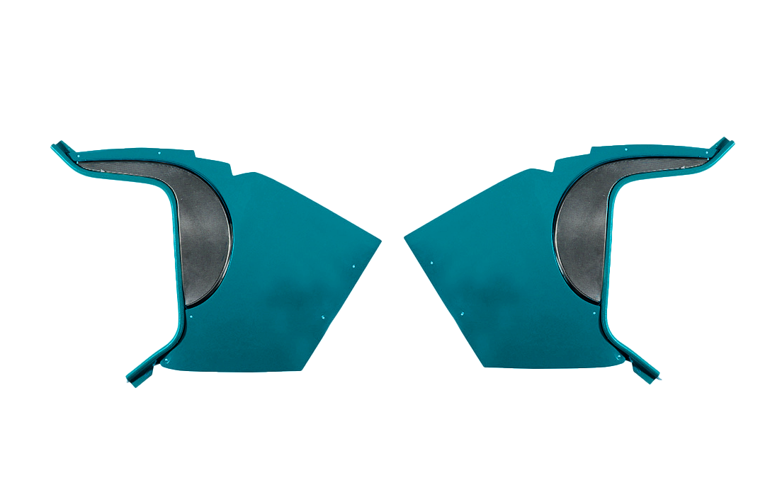 1960 Chevrolet Corvette Deluxe Kick Panels ( TEMPORARILY OUT OF STOCK)