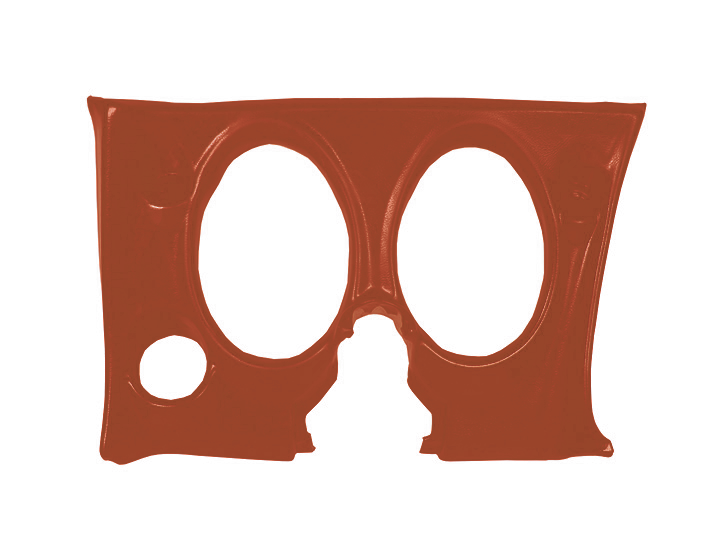 1968 Chevrolet Corvette Driver Lower Dash Pad