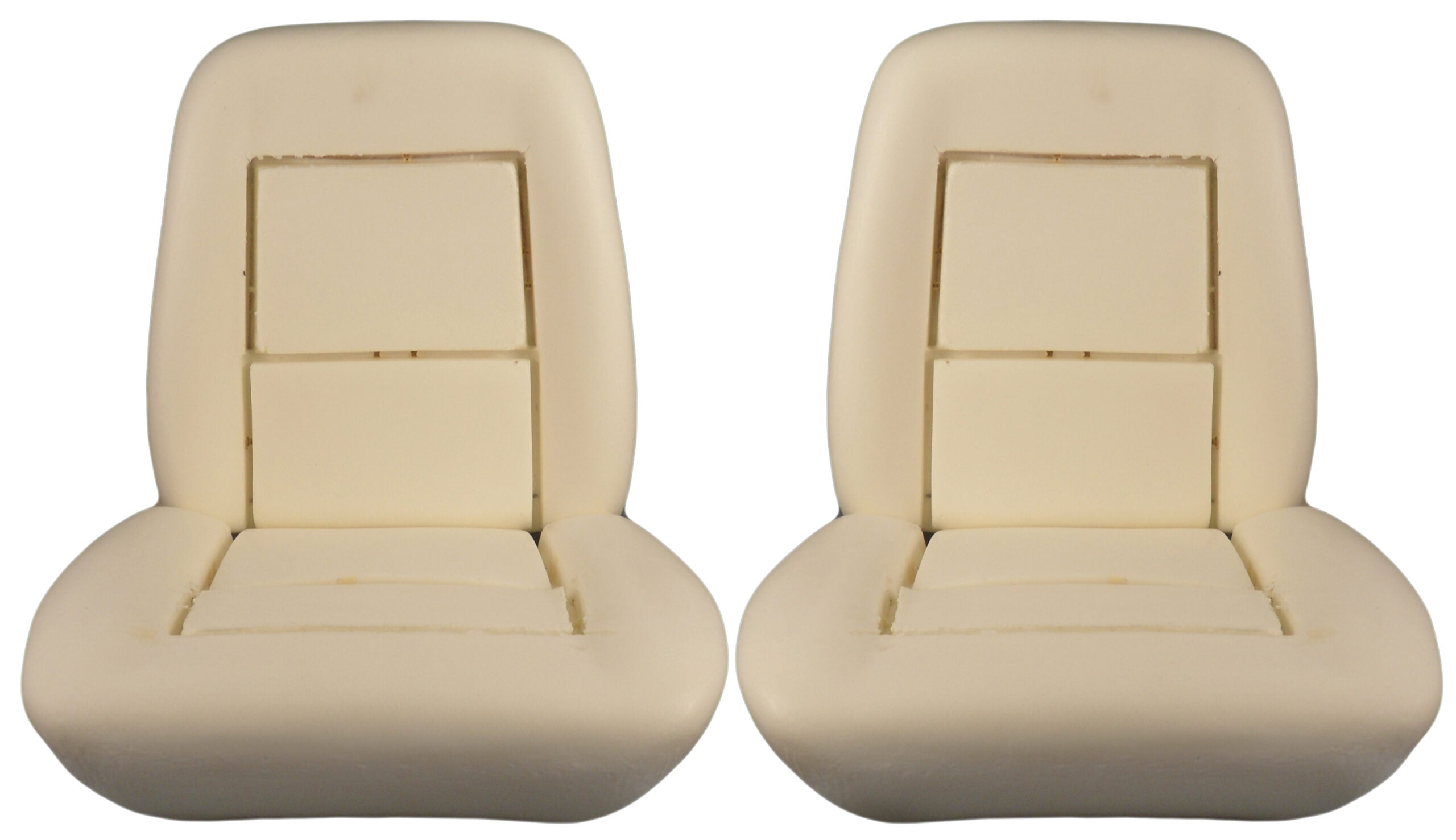 1971-1981 STANDARD CAMARO & FIREBIRD, 72 NOVA & VENTURA SEAT FOAM PAIR ALL with SPRINGS