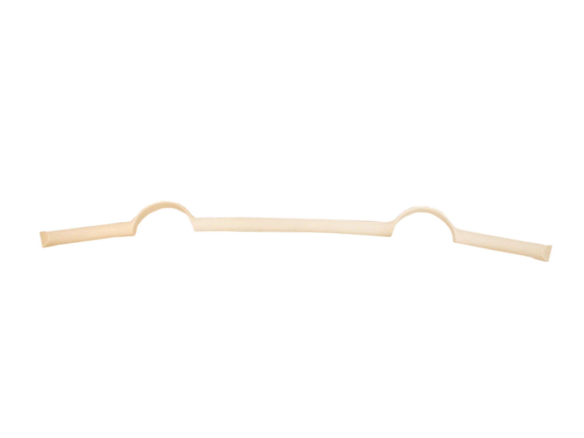 1956-1957 CHEVROLET CORVETTE-UNCOVERED FIBERGLASS DASH RAIL