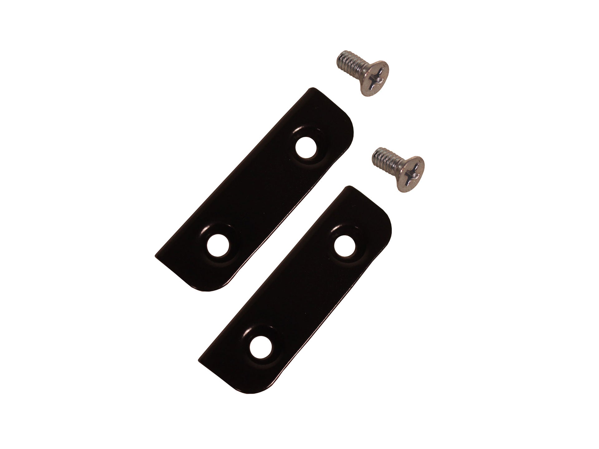 1963-1967 CHEVROLET CORVETTE REAR TOP STRAP PLATES WITH SCREWS