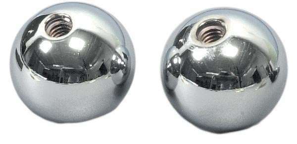 1964 Chevrolet Corvette Chrome Door Panel Knobs