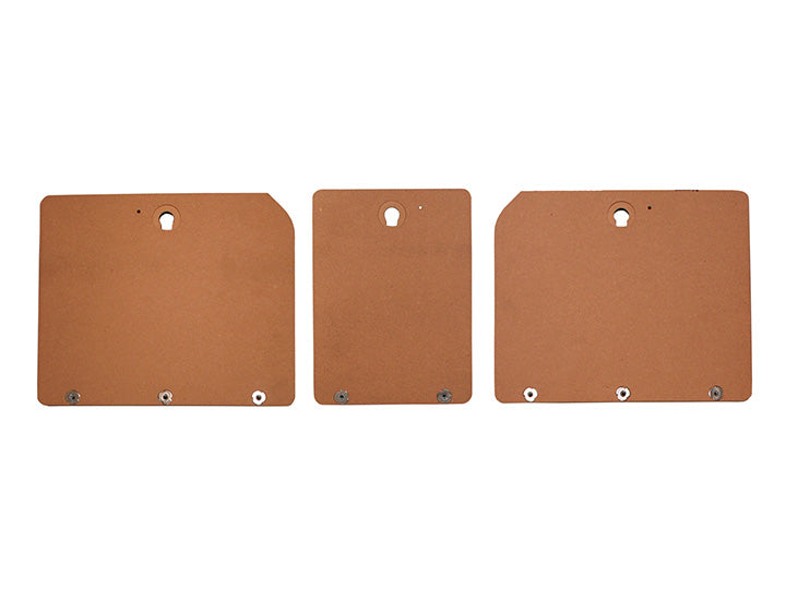 1968-1979 Chevrolet Corvette Rear Storage Compartment Fiberboard Doors (3 PIECES)